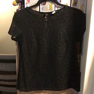 Black Lacy Old Navy Top